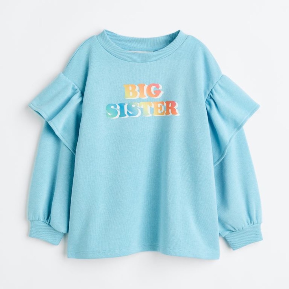 Round neck sweatshirt